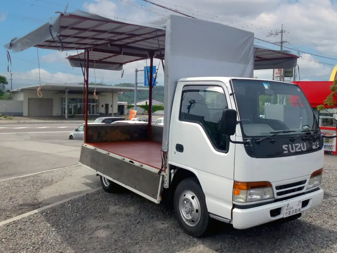 幌の全開放（前面）